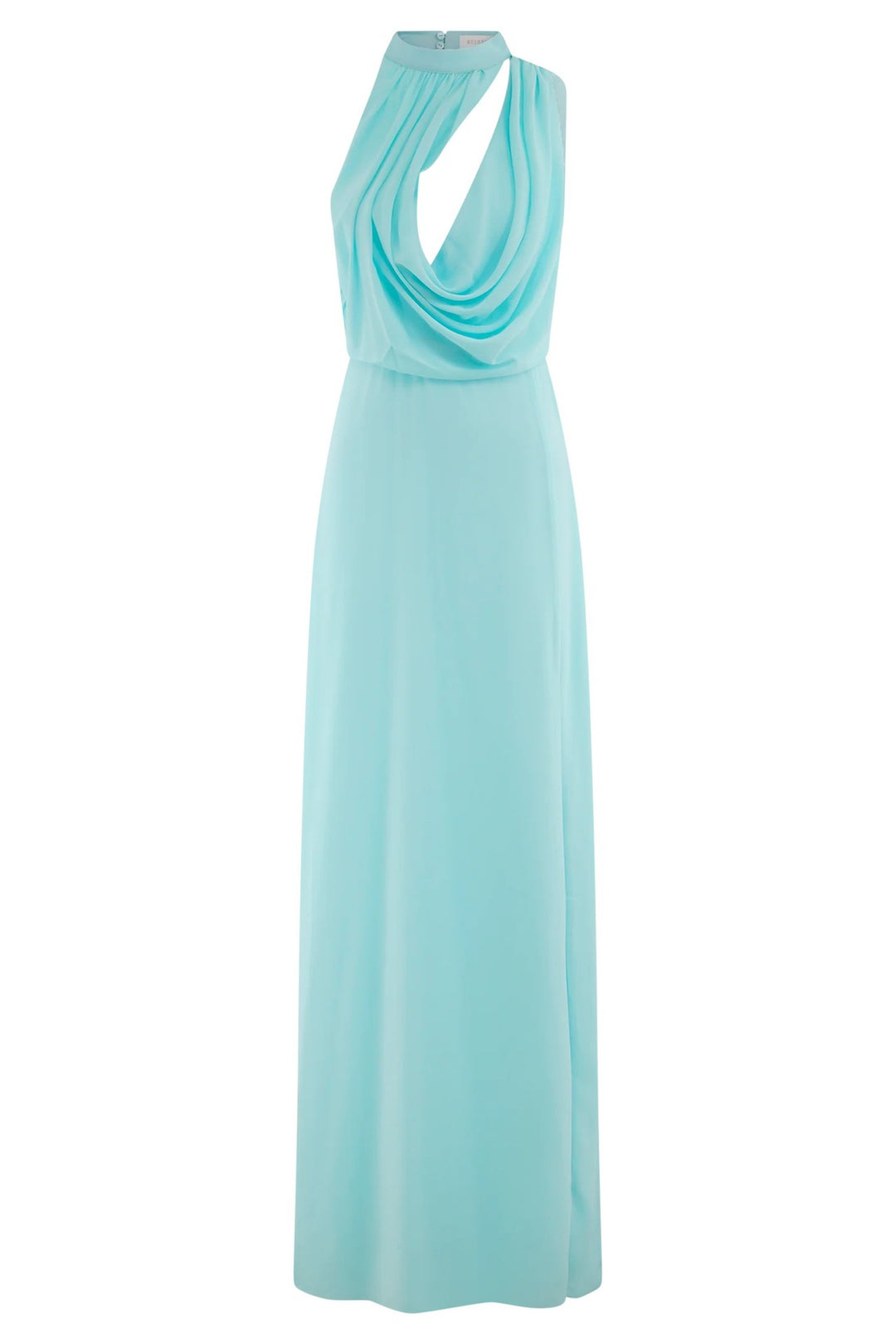 Damen Elegantes Maxi-Kleid mit drapiertem Oberteil Echo Archiv