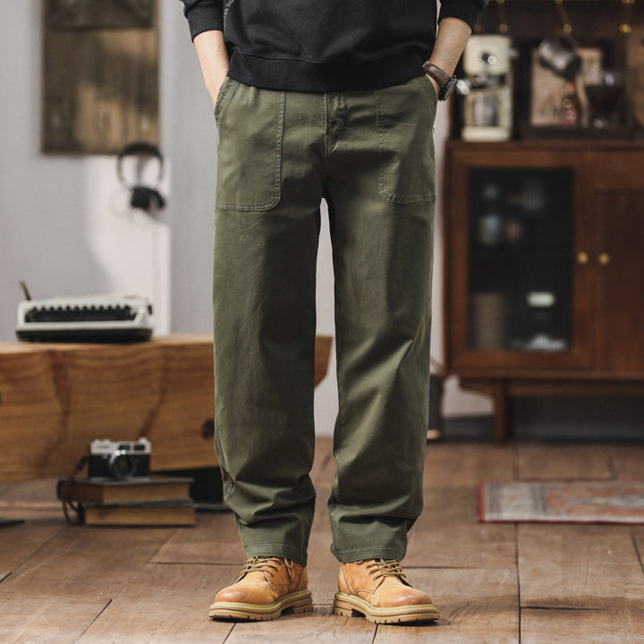 Herren Freizeithose im Utility‑Style mit aufgesetzten Taschen Echo Archiv