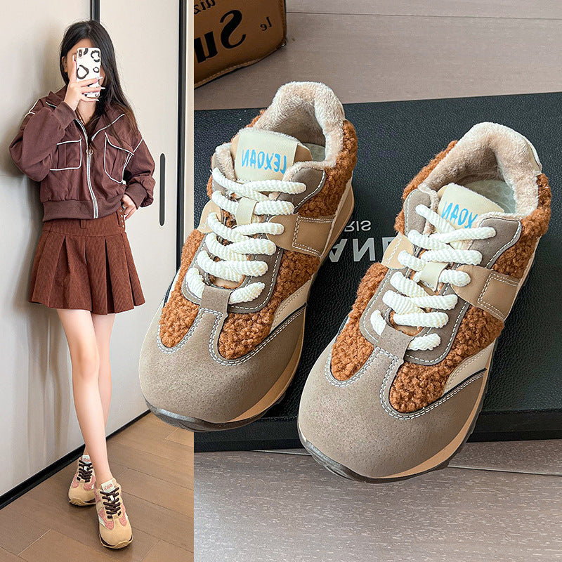 Damen Sneakers mit kuscheligem Futter und sportlichem Design Echo Archiv