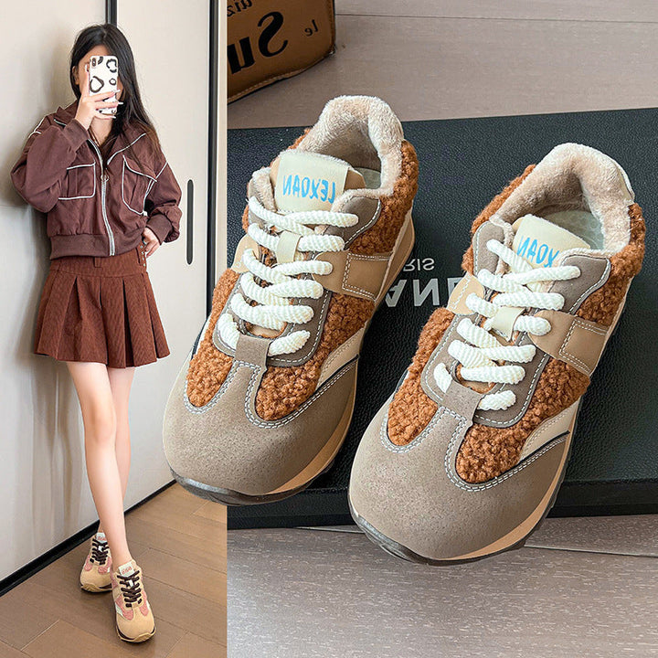 Damen Sneakers mit kuscheligem Futter und sportlichem Design Echo Archiv