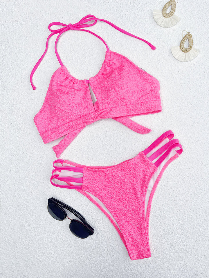 Damen Bikini-Set mit trendigem Cut-Out und verstellbaren Trägern Echo Archiv