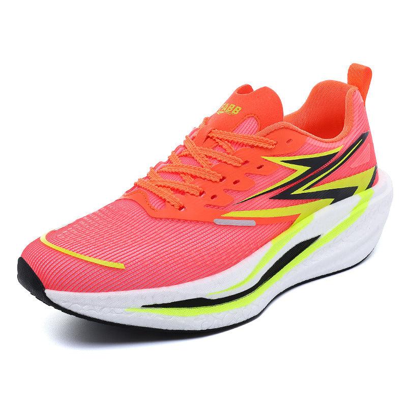 Unisex gepolsterte Straßenlaufschuhe mit rocker-Zwischensohle, energierückführender Dämpfung und atmungsaktivem Mesh-Upper – Tavélo