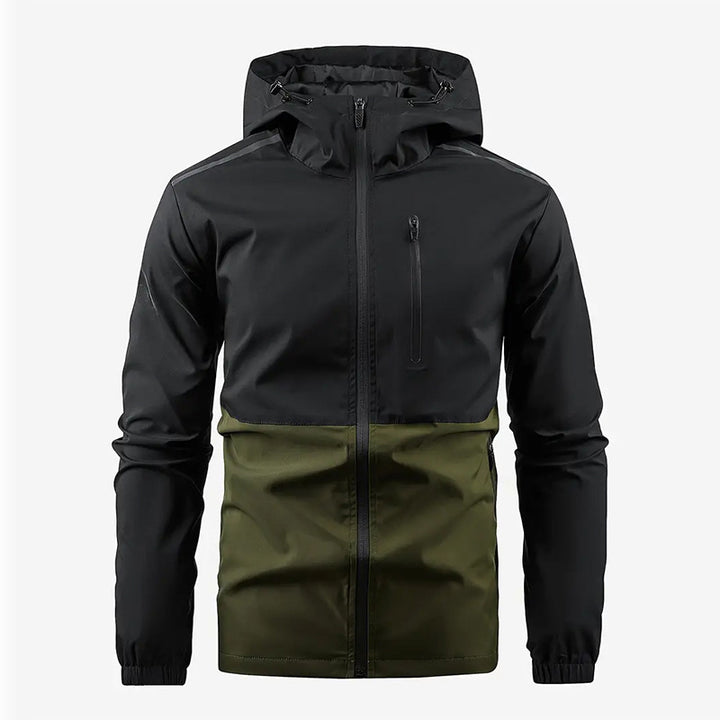 Herren multifunktionale Übergangsjacke mit versteckter Kapuze Echoarchiv