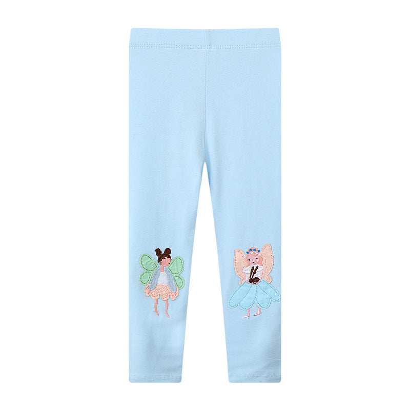 Mädchen Leggings mit zauberhaften Feenapplikationen Echo Archiv