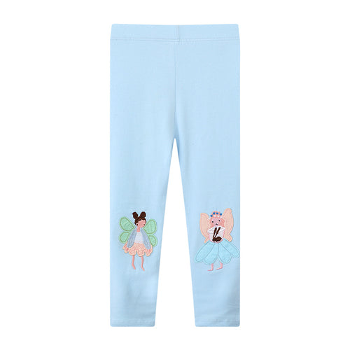 Mädchen Leggings mit zauberhaften Feenapplikationen Echo Archiv