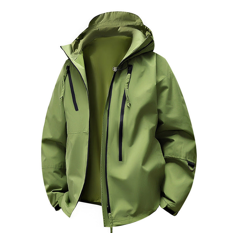Herren Funktionale Wasserfeste Outdoor-Jacke Echo Archiv