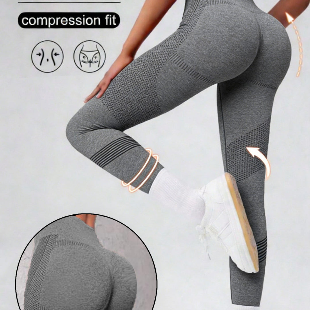 Damen Sportliche Leggings mit hoher Taille Echo Archiv