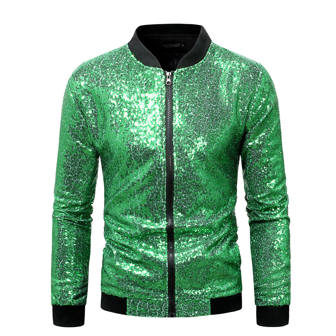 Herren Sportlicher Funktionsblazer mit Pailletten Echoarchiv