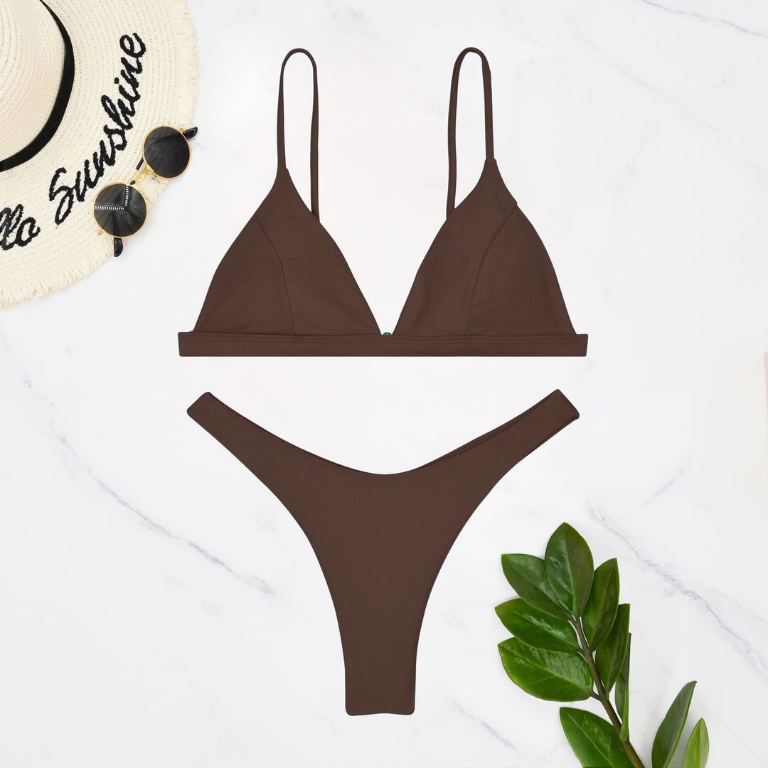 Damen Triangel-Bikini mit verstellbaren Trägern und minimalistischem Design Echo Archiv