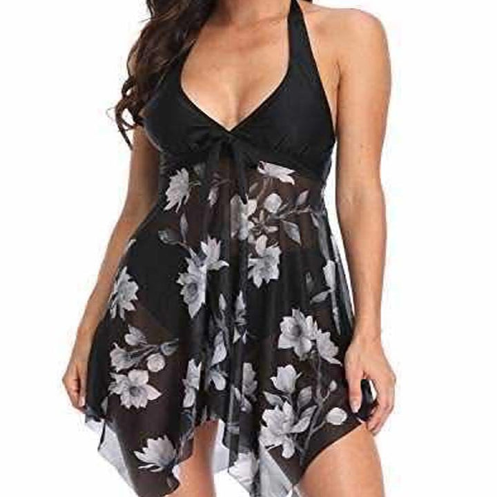 Damen Strandkleid mit floralem Design Echo Archiv