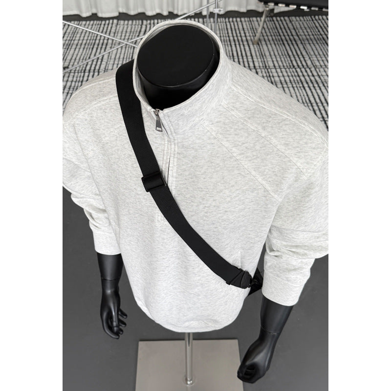 Herren Sportlicher Zip-Sweatshirt mit modernem Schnitt Echo Archive