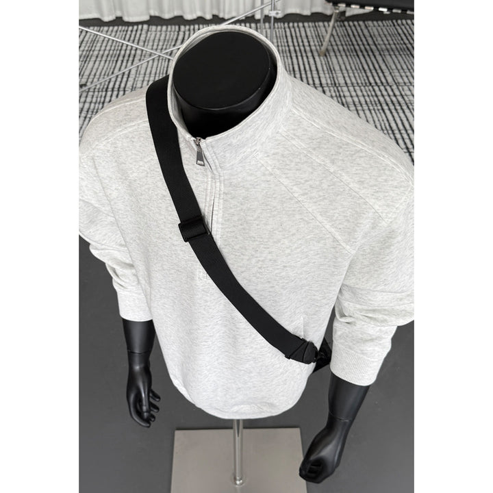 Herren Sportlicher Zip-Sweatshirt mit modernem Schnitt Echo Archive