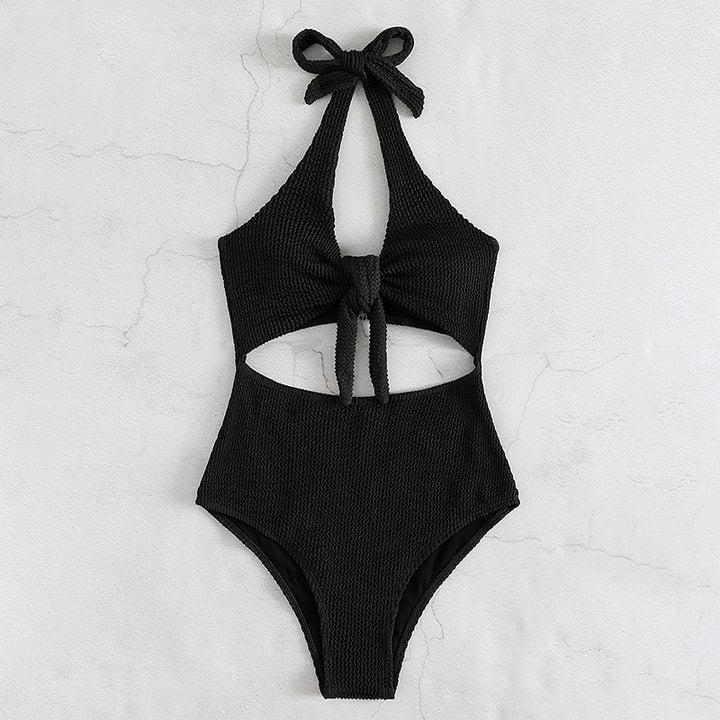 Damen Hochgeschnittener Cut-Out Badeanzug Echo Archiv