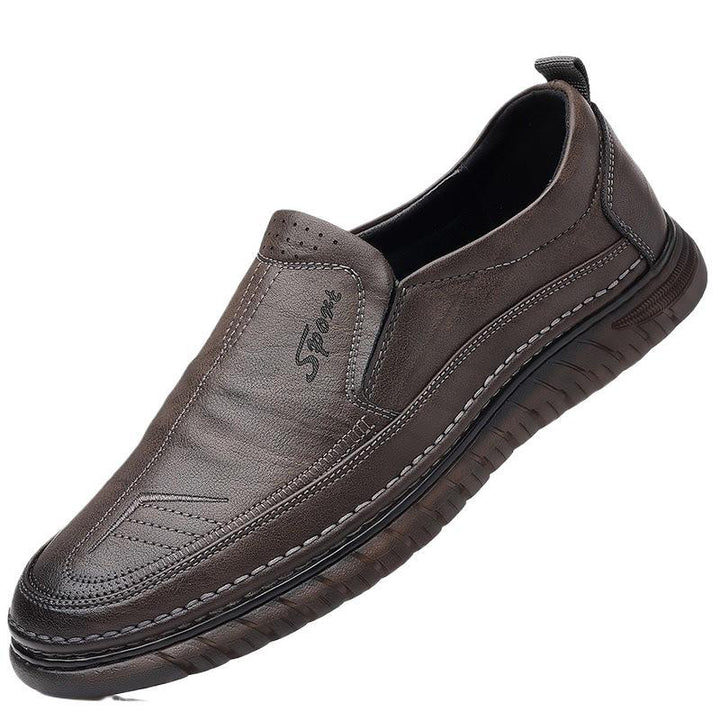 Herren Elegante und Bequeme Leder Mokassins Echoarchiv