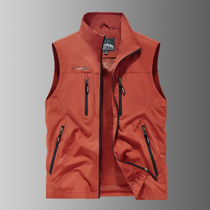 Herren Multifunktionale Outdoor-Weste Echo Archiv 1788242421