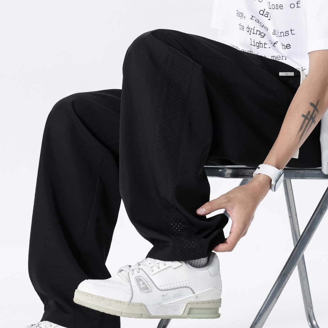 Herren Sportliche und atmungsaktive Relaxed Fit Hose