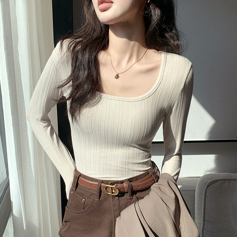 Damen Langarm Rippshirt Echo Archiv