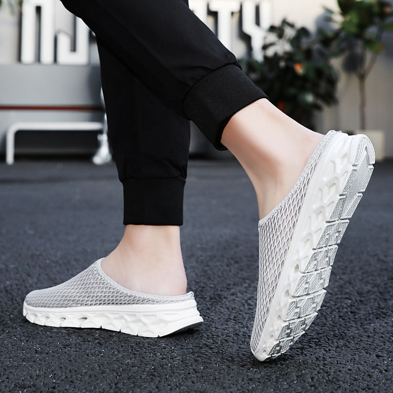 Unisex nan atmungsaktiver Mesh-Muleschuh mit flexibler Wabenlaufsohle und ergonomischem Fußbett Echo Archiv