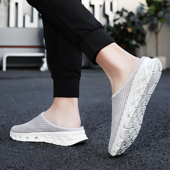 Unisex nan atmungsaktiver Mesh-Muleschuh mit flexibler Wabenlaufsohle und ergonomischem Fußbett Echo Archiv