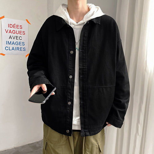 Herren Lässige Overshirt Jacke Echoarchiv