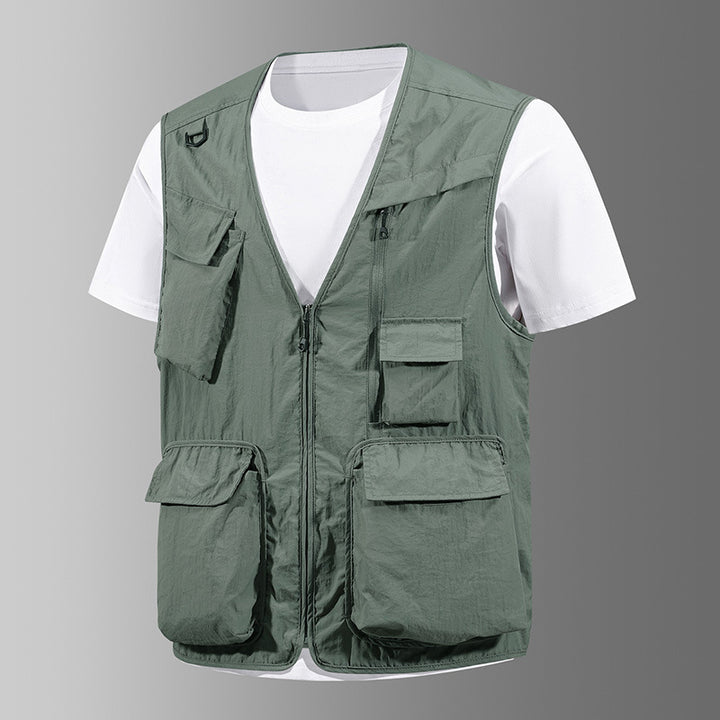Herren Multifunktionale Outdoor-Weste Echo Archiv 1788242492