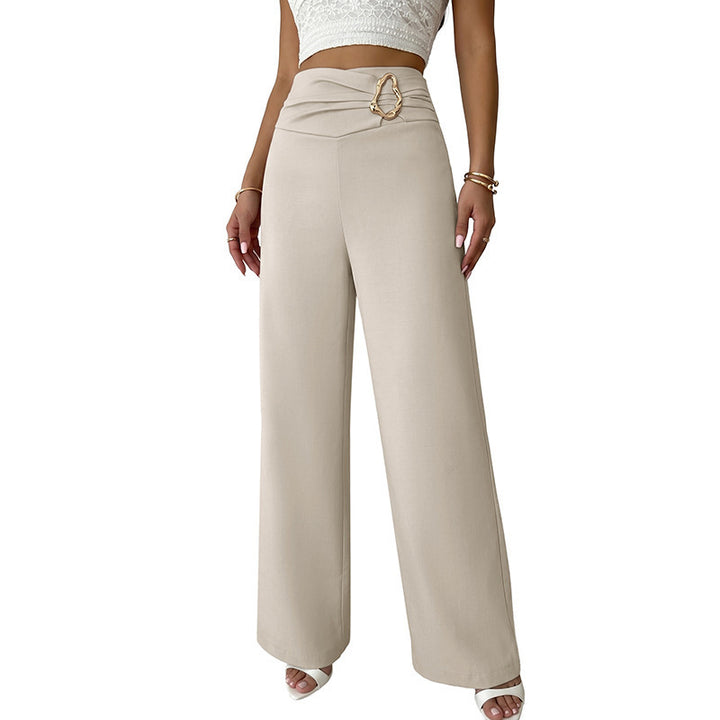 Damen Elegante High-Waist Palazzo-Hose Echo Archiv