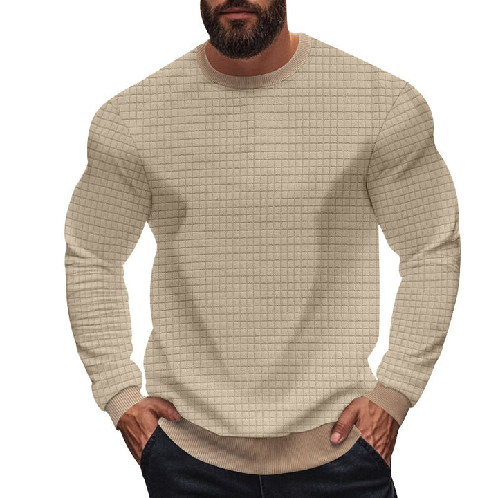 Herren strukturiertes Sweatshirt mit modernem Schnitt und hohem Tragekomfort Echoarchiv