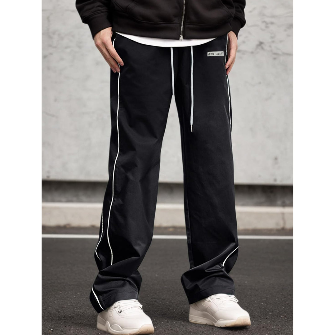 Herren Sportliche Freizeithose mit seitlichen Kontraststreifen Echo Archiv