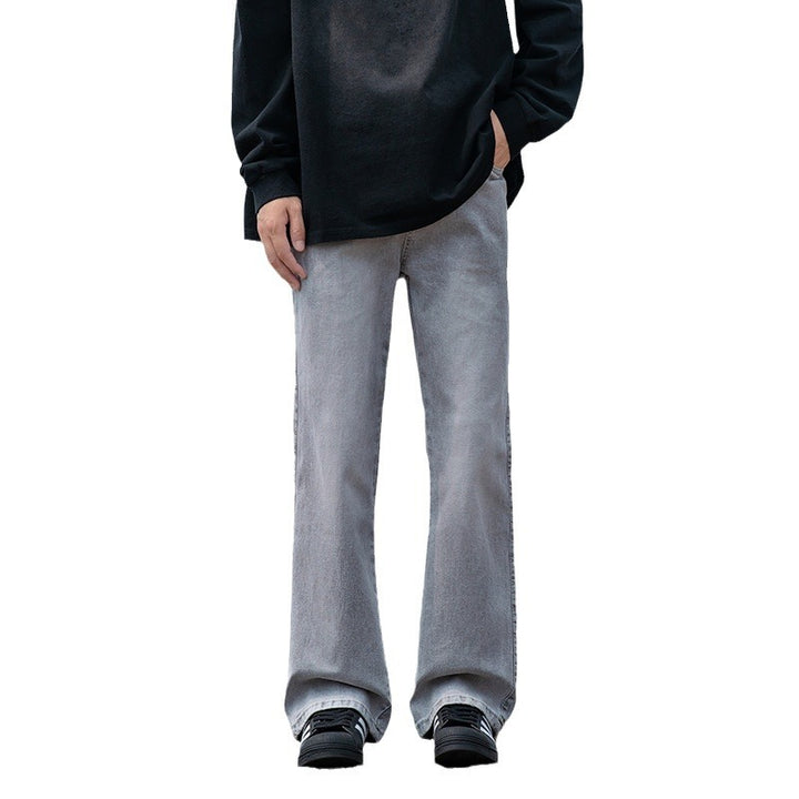 Herren Weit geschnittene Vintage-Denim-Jeans mit ausgestelltem Bein Echo Archiv
