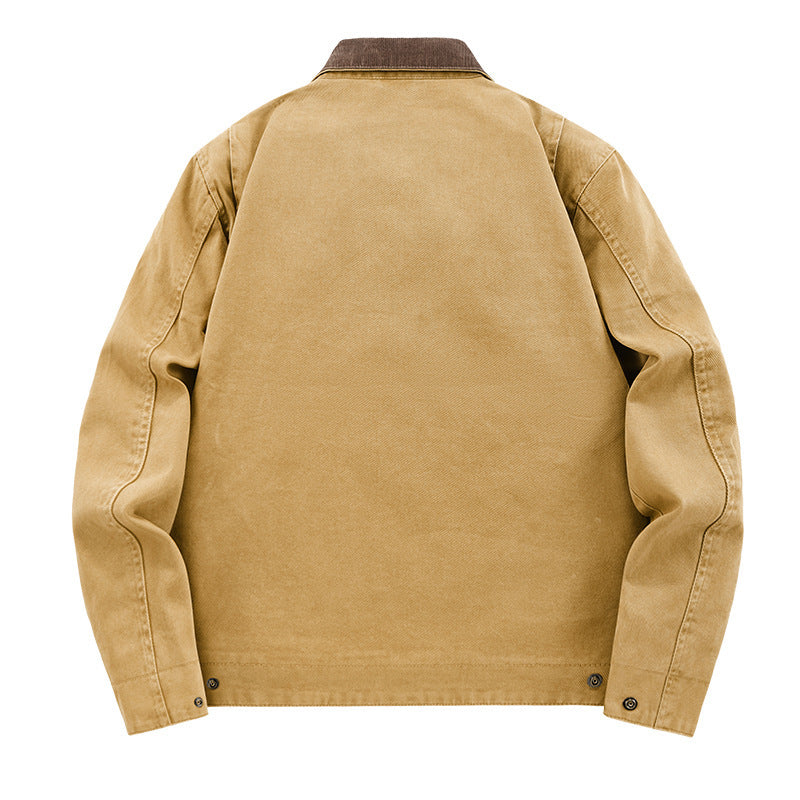 Herren Modische Freizeitjacke mit hoch afgeslotenem Kragen Echo Archiv