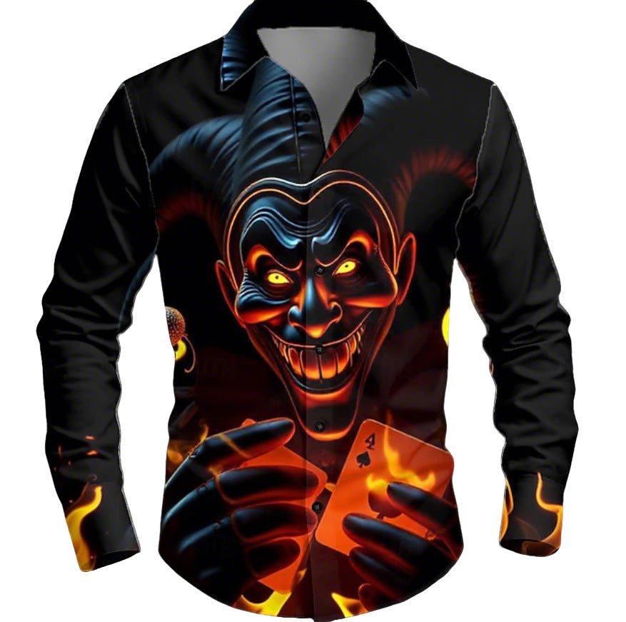 Herren Hemd mit einzigartigem Comicdesign Echoarchiv