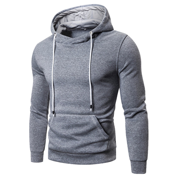 Herren Kapuzenpullover mit Kängurutasche und soften Baumwollmischung Echoarchiv
