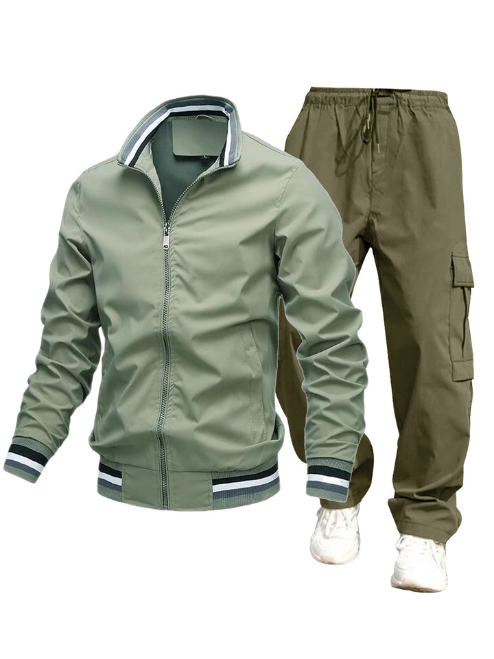 Herren Sportliche Jacke und Cargo-Hosen Echo Archiv