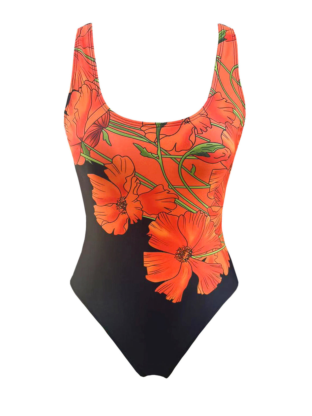 Damen Einteiler Badeanzug mit floralem Design Echo Archiv