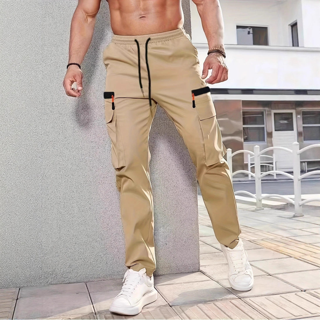 Herren Cargo-Hose im modernen Design – Bravaro