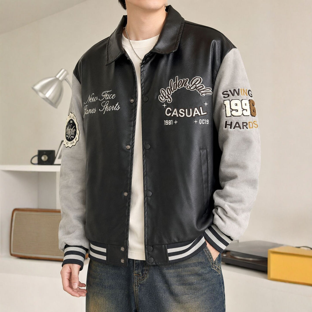 Herren Casual Bomberjacke Echo Archiv