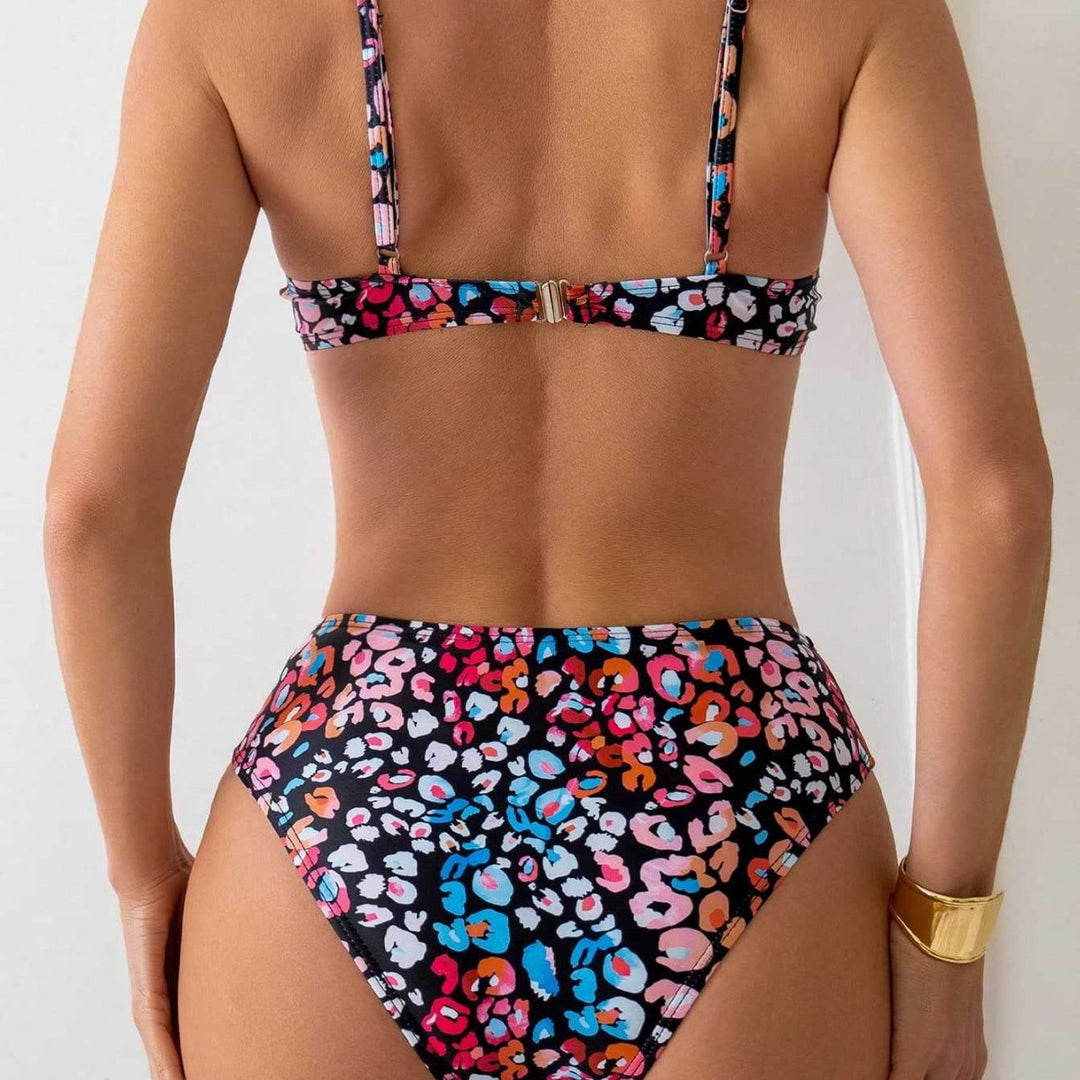 Damen Bikini-Set mit tierischem Mustermix Echo Archiv