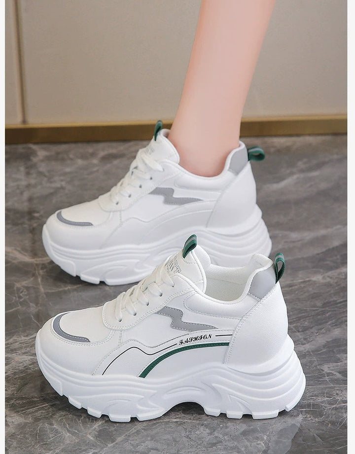 Damen Chunky Sneakers mit atmungsaktivem Obermaterial und dämpfender Laufsohle Echo Archiv
