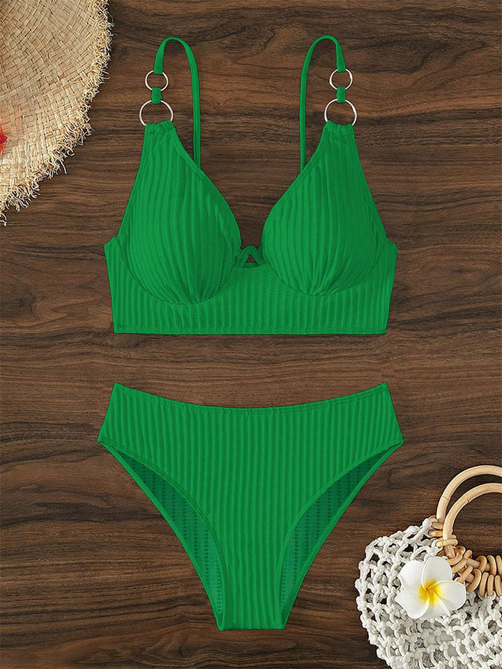 Damen Triangel-Bikini mit schickem Ringdetail Echo Archiv