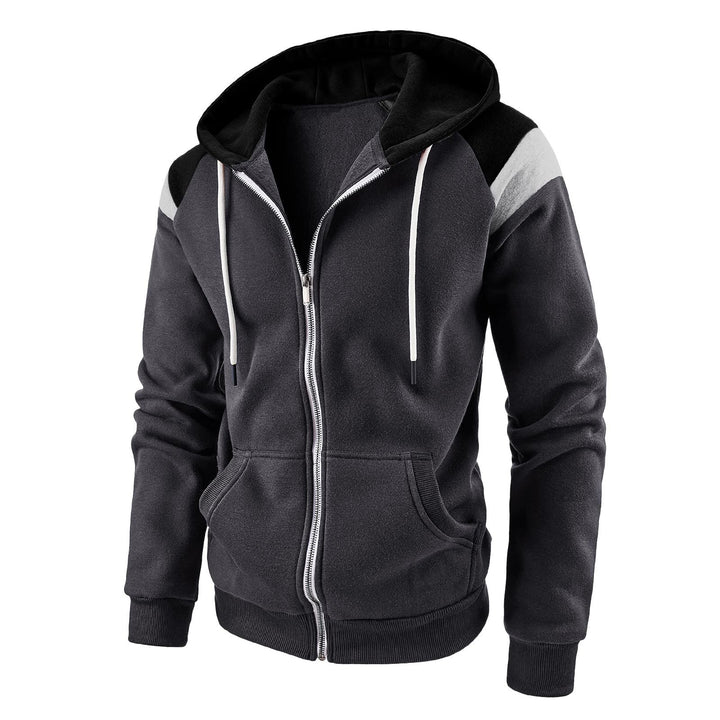 Herren sportlicher Kapuzenzipper Echoarchiv