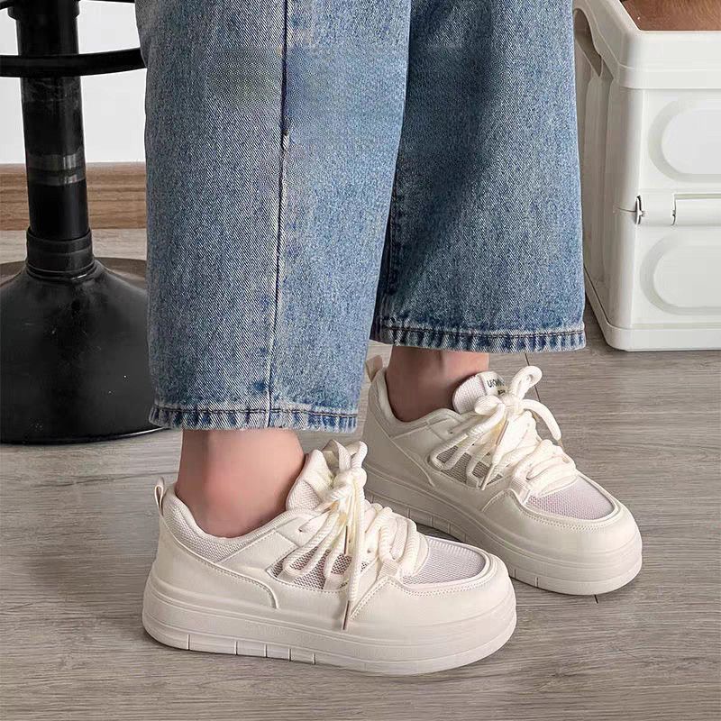 Damen Chunky Sneakers mit atmungsaktiver Textiloberfläche und stabiler Sohle Echo Archiv