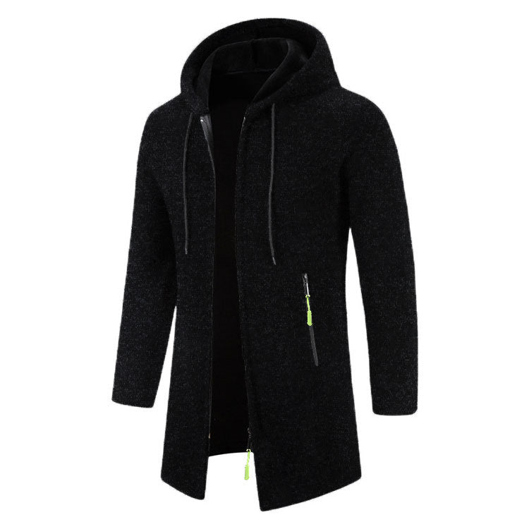 Herren Lässige Kapuzenjacke mit ergonomischem Schnitt und praktischen Reißverschlusstaschen Echoarchiv