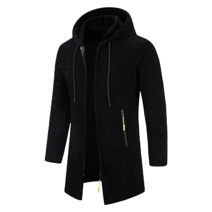 Herren Lässige Kapuzenjacke mit ergonomischem Schnitt und praktischen Reißverschlusstaschen Echoarchiv