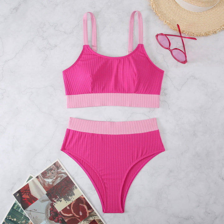 Damen Sport-Bikini-Set mit elegantem Design und verstellbaren Trägern Echo Archiv