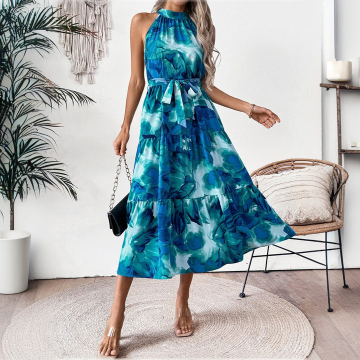 Damen Midikleid mit modernem Oberteil und Schößchen Echo Archiv
