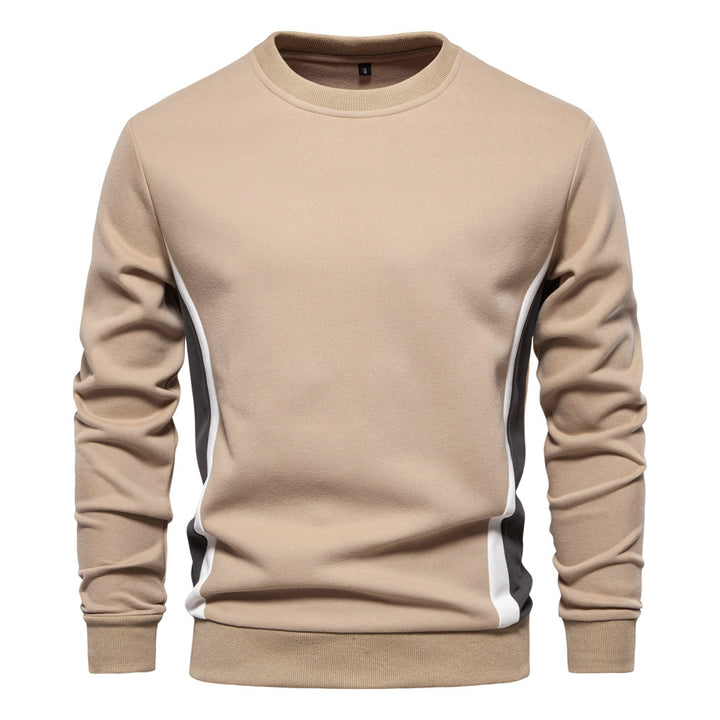 Herren Freizeit-Sweatshirt mit modernem Farbblockdesign Echoarchiv