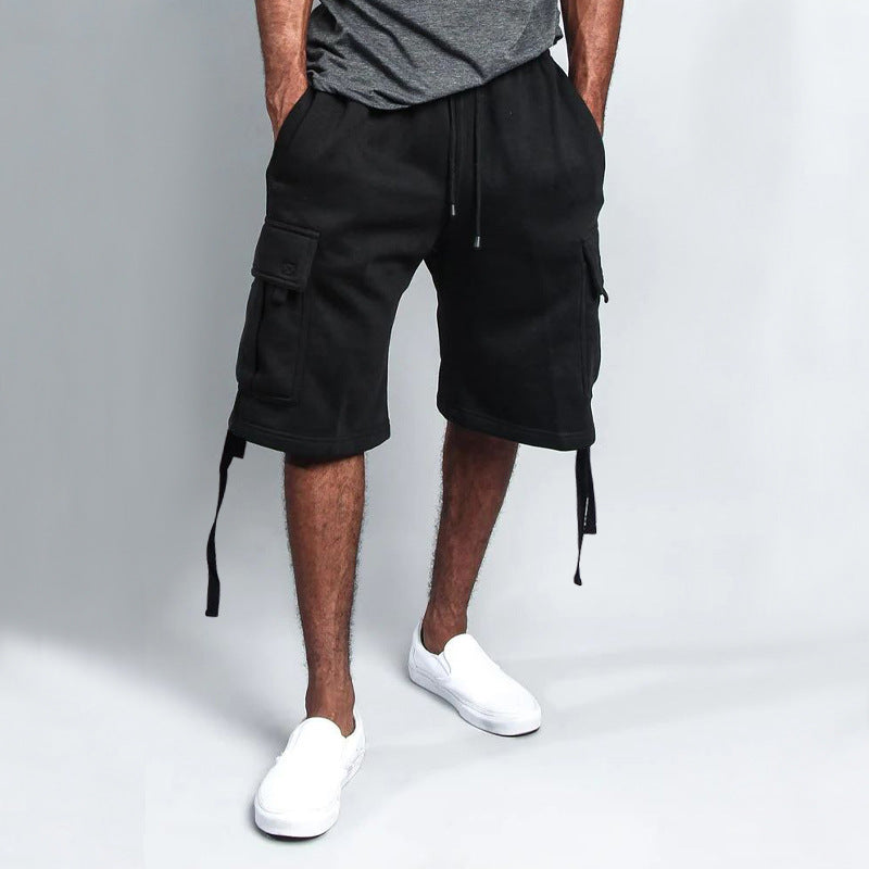 Herren Cargo-Shorts mit praktischen Taschen und elastischem Bund Echoarchiv