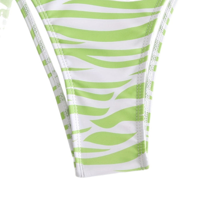 Damen Triangel-Bikini Set mit modischer Wickeltunika Echo Archiv