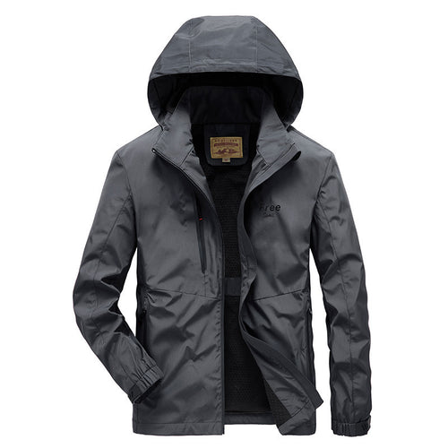 Herren Wasserfeste Softshelljacke mit Kapuze und Fleecefutter, winddicht und atmungsaktiv Echo Archiv