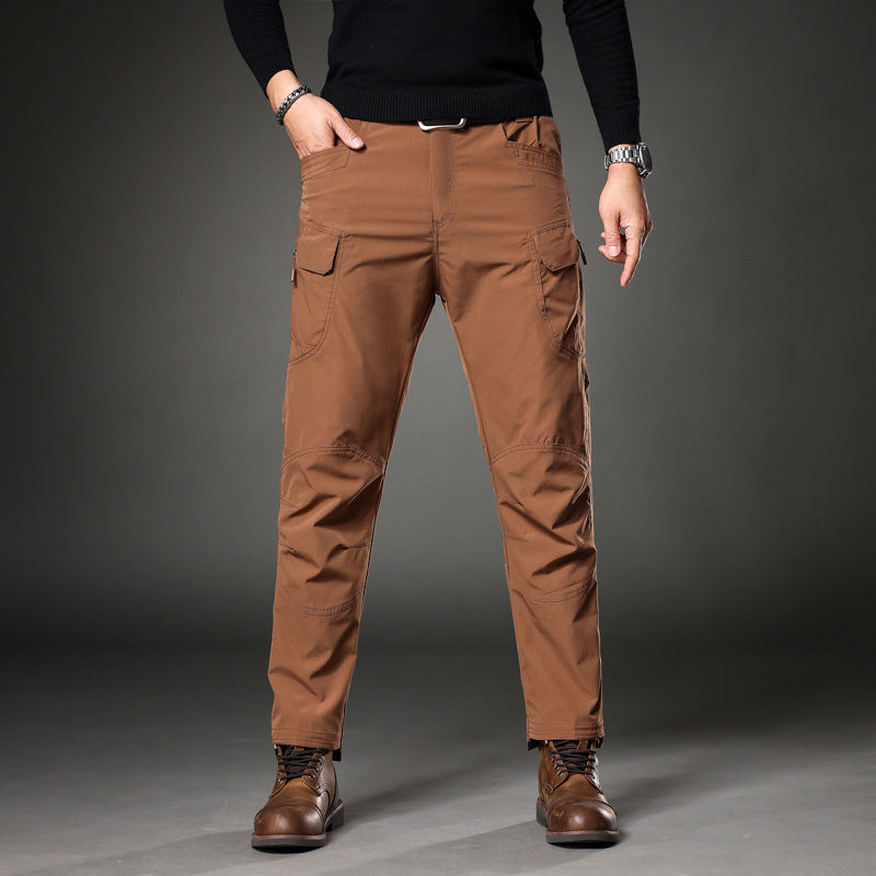 Herren Trekking‑Cargohose mit Knieverstärkung, multifunktionalen Taschen und geradem Schnitt Echo Archiv